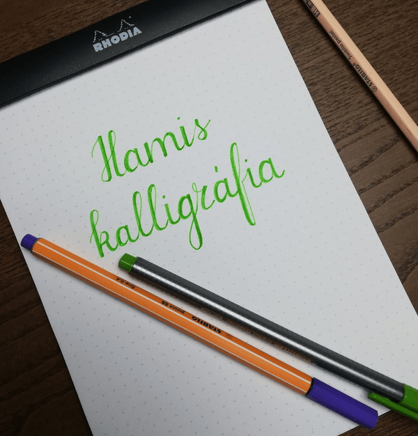 hamis kalligráfia tűfilc